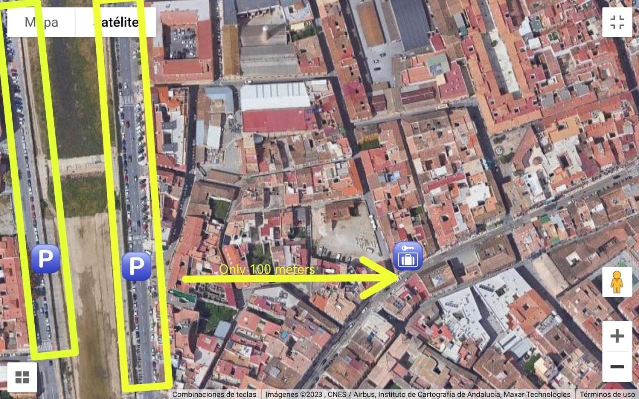 Carreteria, Central, Cosy With An Andalusian Patio 马拉加 外观 照片